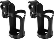 Viynran Bike Cup Holder 2 Pack Baby Stroller Bottle Holders 360 Degrees Rotation Anti-Slip Fast Dismounting Cup Drink Holder for Pushchair Bicycle Baby Stroller Wheelchair Motorcycle