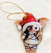 Christmas - Gizmo The Gremlin - Hanging Decoration - Brand New