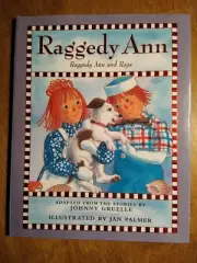 Raggedy Ann And Rags: (Picture & Story book) By Johnny Gruelle - Hardcover DJ