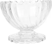Fruit Dessert Bowl,1pc Ice Cream Bowl Ice Cream Goblet Trifle Bowl Clear Mugs Ice Cream Footed Bowl Clear Cups Dessert Cup