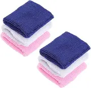 Abaodam 6pcs Boy Girl Sweatbands for Sports Absorbent Wrist Bands for Boys and Girls Outdoor Running Basketball Breathable Material