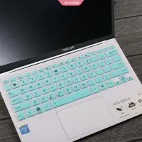 在飛比找蝦皮購物優惠-超薄矽膠鍵盤保護套適用於華碩 Vivobook E203Na