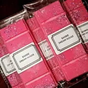 Soy Wax Melt Snap Bars Strawberry Peach Mimosa 100% Soy Wax Non Toxic