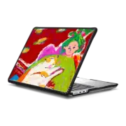 MacBook Pro 14-inch (M1 - M4) Impact Case It's napping time by Albee Yau