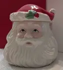 Lenox Santa Face Cookie Jar Christmas Collectible New In Box!