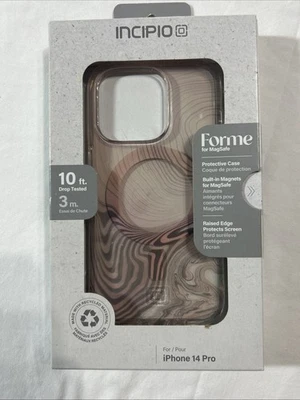 Incipio Forme Protective MagSafe Case for iPhone 14 Pro (6.1") Topographic Pink