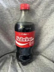 Share a Coke with Sabrina 2025 Personalized Gift Coca~Cola Bottle 20oz