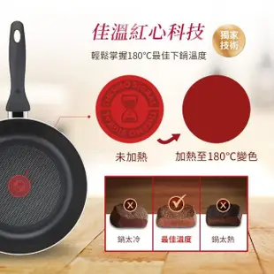 【Tefal 特福】巴洛克系列30CM不沾鍋深平底鍋