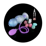 Faak Fantasy Koi Pneumatic Ovipositor Anal Sex Toys Lay Eggs Dildos With Sucker