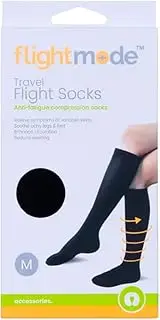 [Flightmode] Compression Socks, Anti-fatigue High Running Sports Socks Women & Men, Support for Pregnancy Nurse, Medical, Running, Athletic Baseball Softball Football Sports, Running