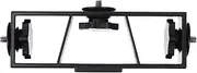 Angoily Photography Clip Phone Camera Stand Cellphone Stand Tripod Camera Extension Video Stand Camera Bracket Mount Cell Phone Stand Phone Holder Extension Bracket Abs Black