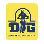 DG MX yellow/blue 5471 decal - Old school bmx