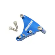 Aeroflow Adjustable Billet Timing Pointer Blue Suit Small Block Chevy 6-1/4"