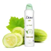 OW Dove Go Fresh Cucumber and Green Tea Scent Anti-perspirant Spray 5oz
