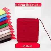 Shelver Premium Elastic Cord, 1.5mm Red, 5m