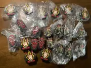 Vintage Star Wars Lot Erasers Pencil Toppers Darth Maul, Jar Jar Binks, Padmé