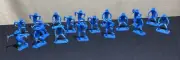 Dulcop SPANISH INFANTRY ZORRO W/Swords 60mm Plastic Soldiers