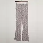 BP. High Rise Marled Ribbed Slight Flare Pants Sz S