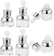 BELLIFFY 6pcs Cosmetic Liquid Bottles Small Perfume Bottles Refillable Empty Sub Bottles