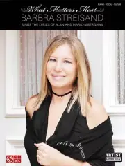 Barbra Streisand What Matters Most Sheet Music Sheet Music Book 002501722