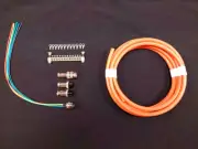 CNC 18awg 4 Lead DS Flexion Ultra Flex Stepper Motor Cable 25ft 1 Axis Kit