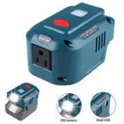 Power Source for Makita 18V Li-ion Battery Inverter Generator with Light USB