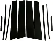 MEXWLOP 10PCS Window Trim Cover BC Column Sticker, for Toyota, for RAV4 2019-2020, Polished Pillar Posts Chromium Styling Window Pillar Trim