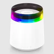 Humidifier for Bedroom,Aroma oil Diffuser & 3L Quietly Air humidifier for babie,3-mode light adjustment 7-color running light (white)