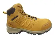 New Balance | Mens Contour Slip-Resistant Side-Zip Composite Toe Boot 4E-Extra Wide (Wheat)