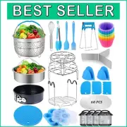 Comprehensive Instant Pot Accessories Set with 100 Essential Tools for 6 & 8 Qt