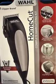 WAHL HOMECUT COMPLETE HAIRCUTTING KIT Scissors - Self Sharpening FAST SHIP NEW