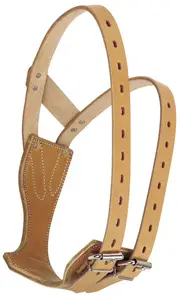 Miracle Weaver Leather Wind Sucking Crib Stop Collar Strap Weanling / Pony Horse