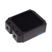 Alphacool NexXxos UT60 Full Copper Radiator, 140mm, Single Fan, Black