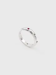 rainbow sapphire band