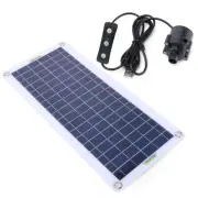 19W 800L/H Fountain Panel Pump Garden Decorative PET Solar Power Panel Water Pum