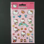 2000s New HELLO KITTY Dolphin Animals Sanrio Brand Amscan Stickers Kawaii