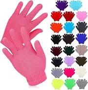 [GALPADA] Kid Full Finger Gloves Thermal Gloves 24 Pairs Children's Gloves Baby Knitting Mittens Toddler Gloves