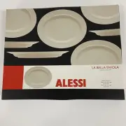 -NEW- ALESSI La Bella Tavola 14" Oval Serving Platter Ettore Sottsass