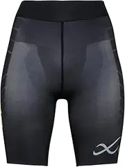 [CW-X] (シーダブリューエックス/ワコール) Cedar Wex HPY546 Women's Sports Tights, Gold's Gym Collaboration, Best Stability Ever (Around Your Waist), Abdominal Pressure Support, Above Knee Length, Training, Marathon