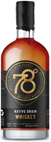 78 Degrees 2022 Native Grain Whiskey 700ml