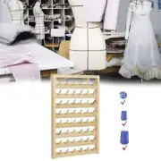 48 Spools Sewing Thread Holder Organizer Wooden Thread rack Mounted
