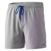 HUK FISHING MENS CAPERS 5.5" VOLLEY SWIM TRUNKS SIZE 2XL $35