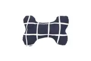 Toy - Bone Shape, soft - Navy Check Print