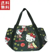 Hello Kitty tote bag, printed balloon bag, elegant, Sanrio, Yasuda From Japan
