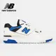 【New Balance】 NB 復古運動鞋_中性_白藍色_BB550VTA-D楦 550