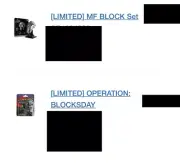 The Canvas Don MF Block set And Operation Blocksday Minifigure NEW