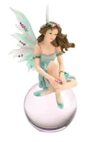 2007 MUNRO Faerie Glen Bubbles Fairies - Dewdance FGB7808 NIB with Sytrofoam