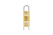 Master Lock Solid Brass 50mm Padlock With Adjustable Shackle (Multi Colour) (One Size)