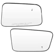 With BACKING Chrome For 2007-2008 Ford EDGE Convex + Flat Mirrors Glass
