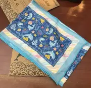 Girls Scouts Bandana Cooling Scarf Go Bright Ahead Dolphins Ocean Theme
